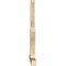 Ekena Millwork Saratoga Rough Sawn Timber Gable Bracket, Douglas Fir, 96"W x 56"H x 4"D x 4"F, 14/12 Pitch GBW096X56X0404SAR00RDF - alternate 2